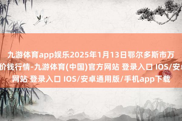九游体育app娱乐2025年1月13日鄂尔多斯市万家惠农贸市集有限公司价钱行情-九游体育(中国)官方网站 登录入口 IOS/安卓通用版/手机app下载